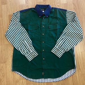 Vintage Ruddock Bros Shirt makers Made In USA Sz L